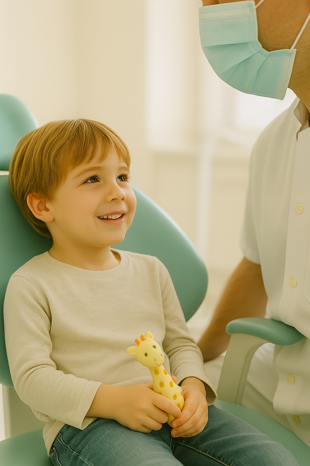 Kinder beim Zahnarzt Gilching